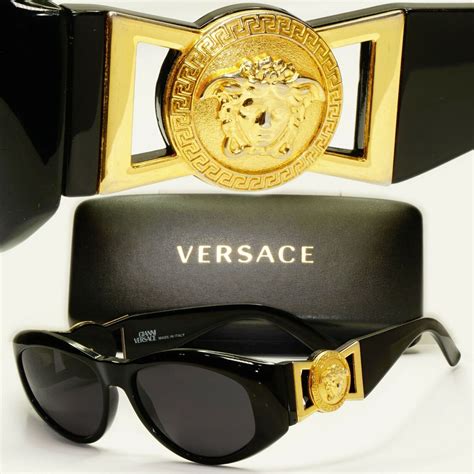 replica gold versace sunglasses|versace sunglasses vintage.